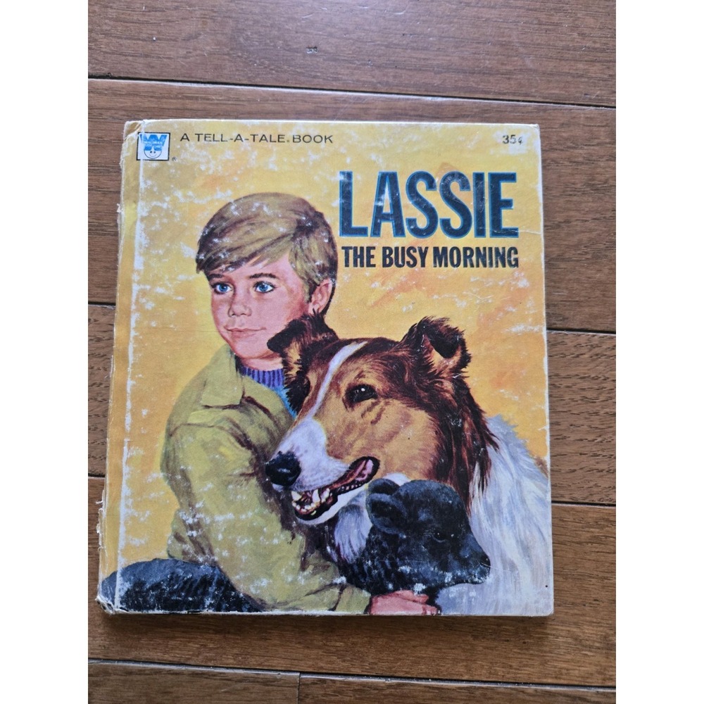 Tell A Tale Books Lot Of 6 VTG 50s Childrens Books - Hello Joe, Lassie, Frisker - Picture 2 of 14